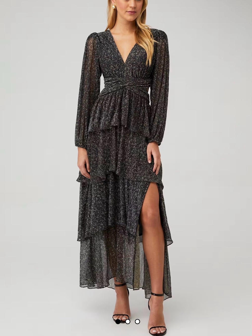Astr Anora Cutout Maxi Dress Size Small